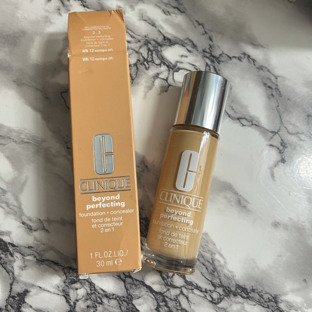 Clinique beyond perfecting foundation + concealer
